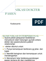 Komunikasi Dokter Pasien