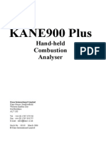 Kane 900plus Operating Manual