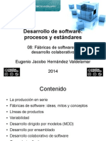 Desarrollo de Software: Procesos y Estándares. S08: Fábricas de Software y Desarrollo Colaborativo
