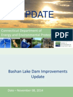 Bashan Lake Dam Update November 2014