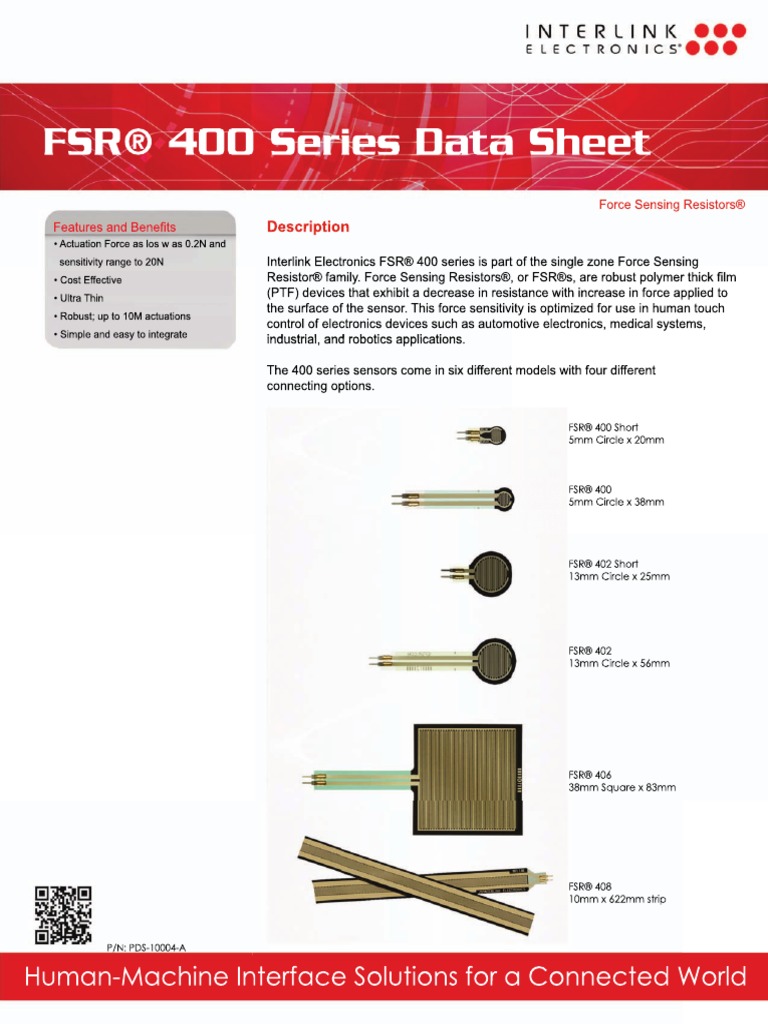 FSR Combined Datasheet | PDF