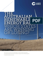 THE Australian Renewable Energy Race: Which States Are Winning or Losing?