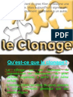 Le Clonage