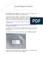 Instalacion Windows Hyper-V R2