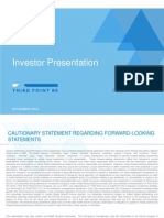 TPRE Investor Presentation Nov 2014 FINAL v2 v001 m5ih35 (1)