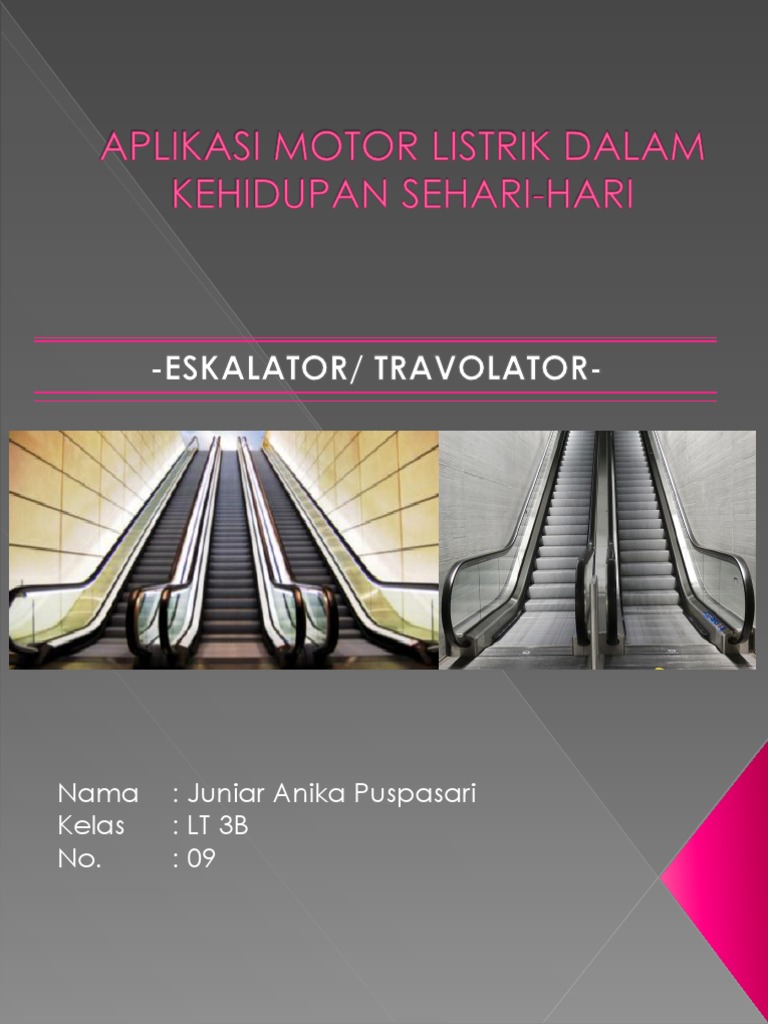 Aplikasi Motor Listrik Dalam Kehidupan Sehari Hari