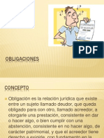 Derecho de Las Obligaciones