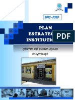 Plan Estratégico Institucional