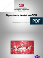 Operatoria Dental en ODP