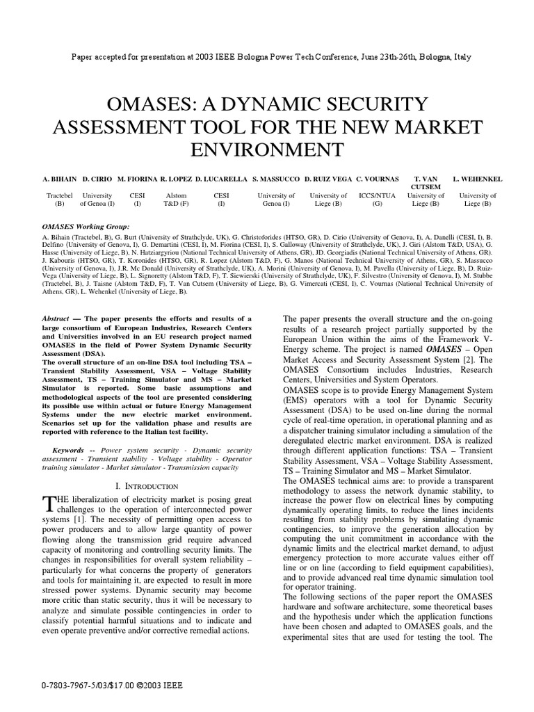 A Dynamic Security | PDF | Real Time Computing | Simulation