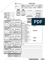 5e Character Sheet