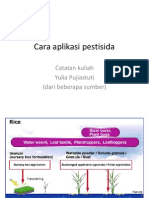 Cara Aplikasi Pestisida (Kamis, 4 Sept 2014)