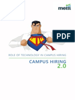 Role of Technology in Campus Hiring