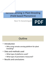 Remote Sensing in Plant Breeding