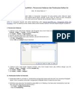 Tutorial OpenOffice - Org Writer: Penomoran Halaman Dan Pembuatan Daftar Isi