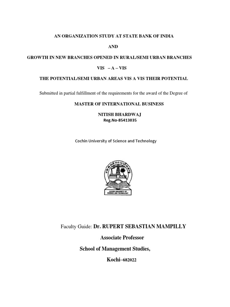 School of Management Studies | PDF | Banks | Banking