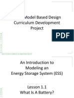 Introduction to Modeling an Energy Storage System (ESS