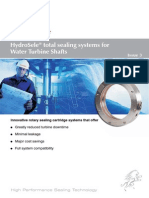 Hydrosele Total Sealing Systems For Water Turbine Shafts: Issue 2 Issue 3