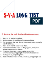 S-V-A LONG TEST