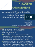 Disaster Management-it Project