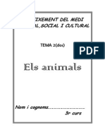 Tema 2. Els Animals