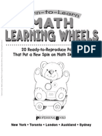 Math Learning Wheels