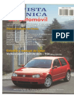 Revista Tecnica Del  Automovil VW Golf IV