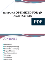 Sensors On 3D Digitization