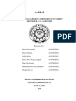 Download Makalah Pengembangan Formulasi Pembuatan Tablet Ekstrak Daun Jambu Biji by devitapurwardini SN246984766 doc pdf
