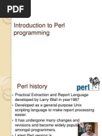 Perl Programming