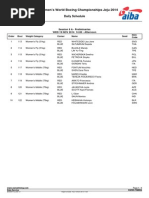 Download AIBA Womens World Championships Day 4 Schedule by Martin Hines SN246987479 doc pdf
