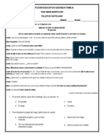 Taller de Castellano 5º (El Género Dramático y Otros II - 4to Periodo)