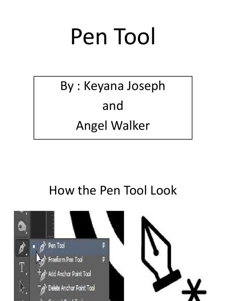 Pen Tool Guide: Usage and Editing | PDF