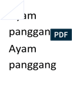 Ayam Panggang