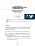 Laboratorio de Funciones: Una Herramienta para El Aprendizaje Experimental Del Cálculo Diferencial e Integral