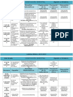 2do Grado - Bloque 1 - Dosificación