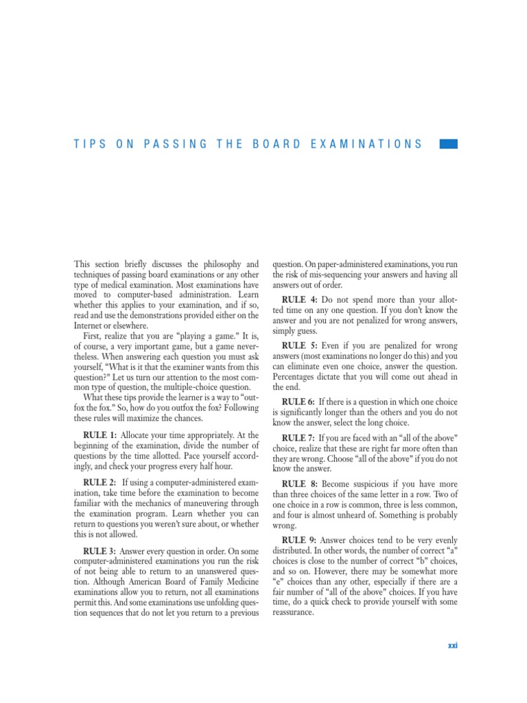 Board Exam Success Strategies | PDF | Multiple Choice | Test (Assessment)