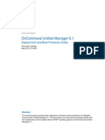 TR-4241-1013 OnCommand Unified Manager 6 1