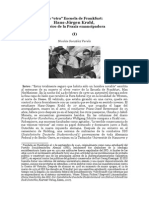 "La "Otra" Escuela de Frankfurt: Hans-Jürgen Krahl, Teórico de La Praxis Emancipadora" Por Nicolás González Varela