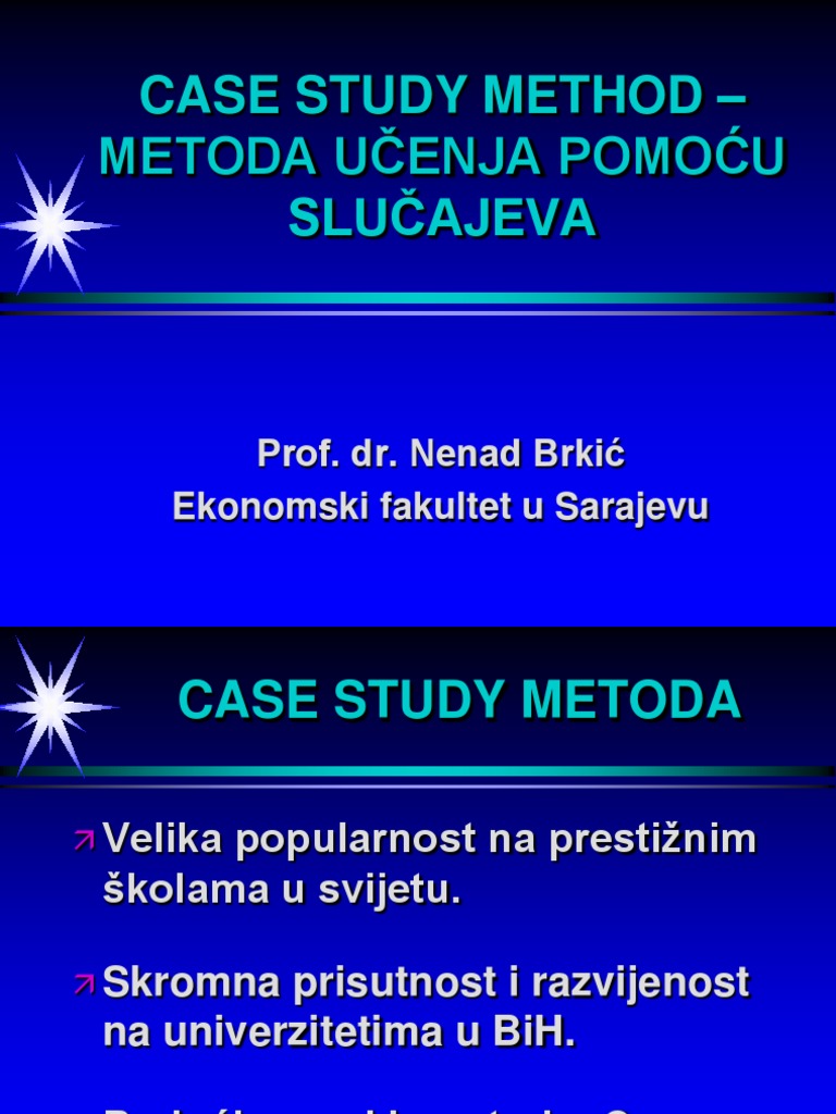 Case Study Method - Practical Aspects | PDF
