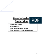 Case Preparation Guidelines and Frameworks