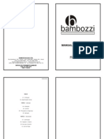 Manual Picolla 430 E - Bambozzi