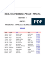 Listado-matriculados Neiva Pregrado 2011-2