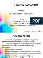 Analisis Kation Dan Anion