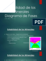 Estabilidad de Los Minerales y Diagramas de Fase - Klein