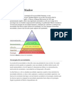 Pirámide de Maslow