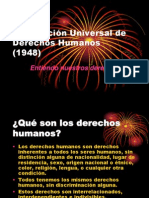 Declaracion Derechos Humanos PPT 2014