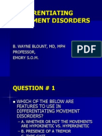 Differentiating Movement Disorders - 2