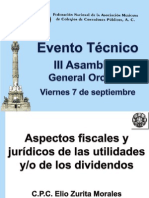 4. Aspectos Juridicos y Fiscales de Las Utilidades y Dividendos EZM