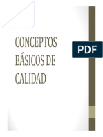 Calidad. Generalidades y desarrollo histórico.